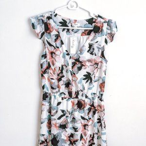Thyme Maternity Nursing Floral Spring Dress sz XS